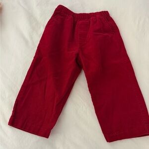 Bailey Boys Red Corduroy Pants